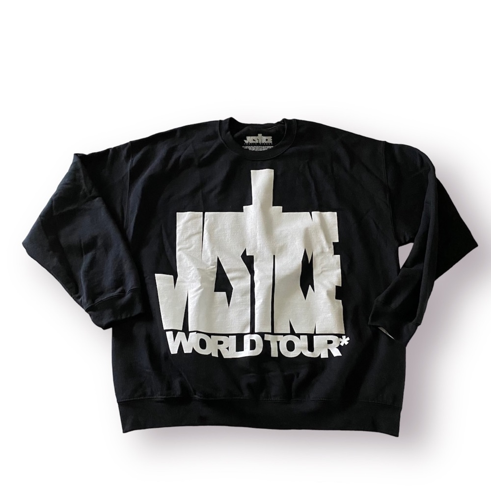 Justin Bieber Justice Tour Sweatshirt xl black
